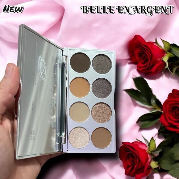 NEW NIB BELLE EN ARGENT PANCHROMATIC Eyeshadow Palette Plum Premonition~ 8 Shade - Picture 2 of 7